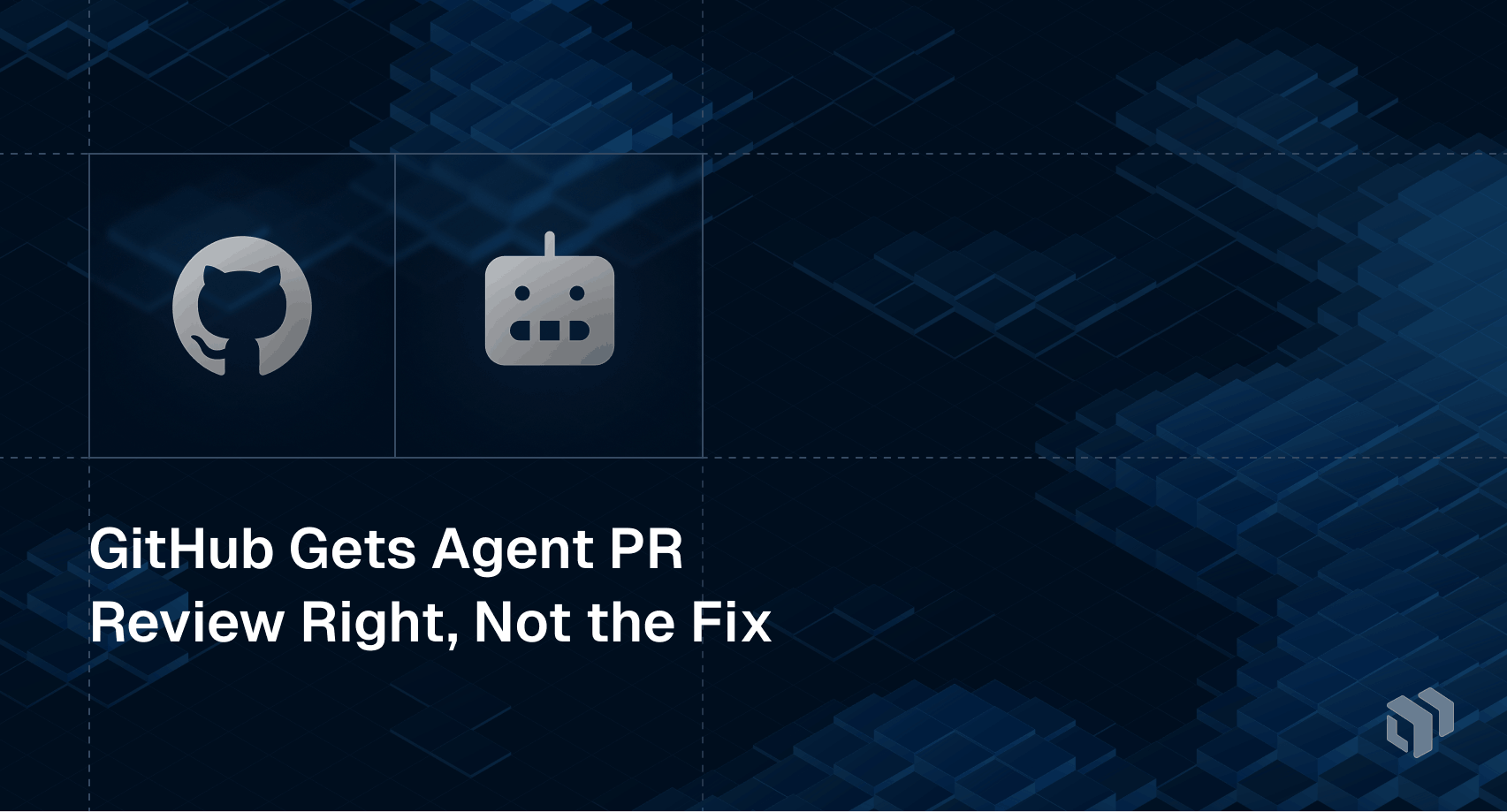 Analysis of GitHub getting AI agent PR review correct but missing the fix workflow